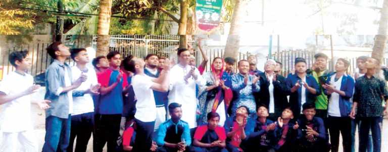 বারিক মিঞা স্মৃতি জুনিয়র ক্রিকেটের উদ্বোধন