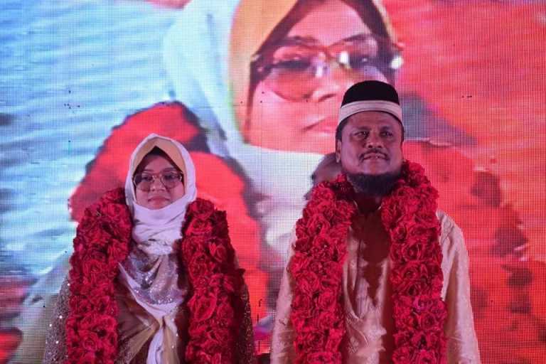 এমপি নদভী দম্পতিকে সংবর্ধনা দিলো সাতকানিয়া সমিতি- চট্টগ্রাম