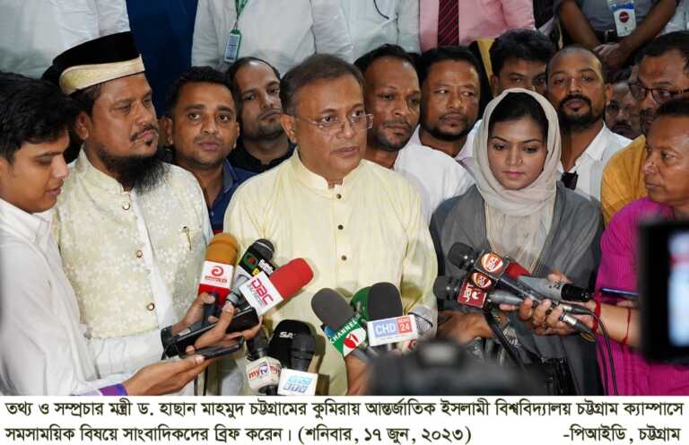 বিএনপি’র তত্ত্বাবধায়ক সরকারের দাবি এখন মাঠে মারা গেছে : তথ্যমন্ত্রী