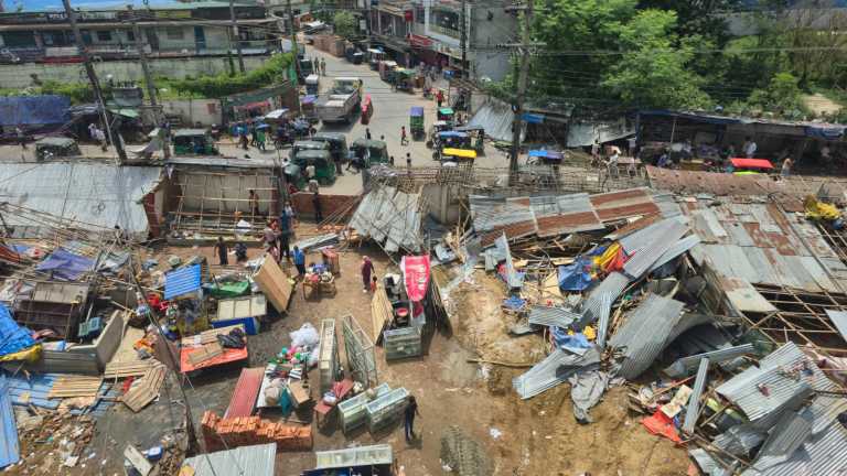 চট্টগ্রামের কর্ণফুলী উপজেলার পুরাতন ব্রিজঘাটে আবারো সিডিএ’র অভিযান