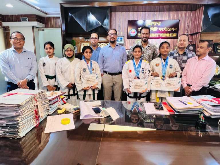 আন্তর্জাতিক তায়কোয়ান্দো প্রতিযোগিতায় চসিকের অর্জন